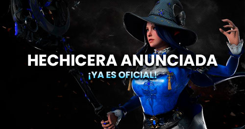 Confirmada la hechicera como clase jugable